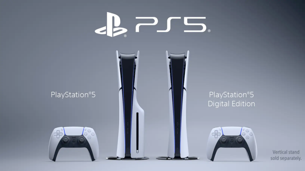 PS5 Pro, na versão tradicional e digital.