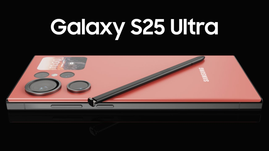 Samsung Galaxy S25 Ultra, de acordo com conceitos.
