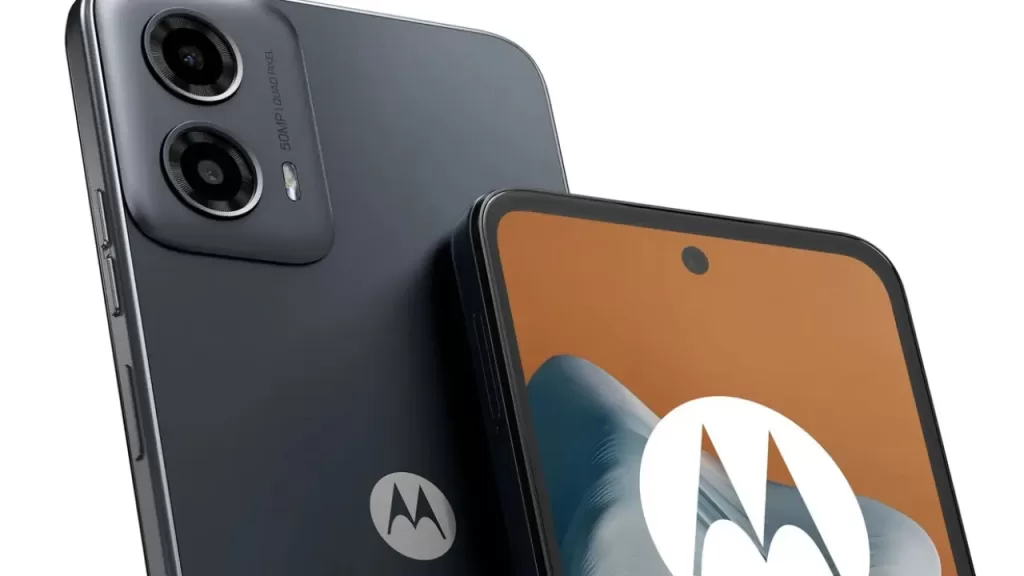 Motorola Moto G34 em renderizações.