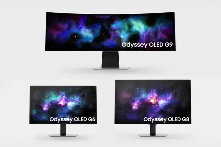 Novos modelos OLED da Samsung: Odyssey G6, Odyssey G8 e Odyssey G9