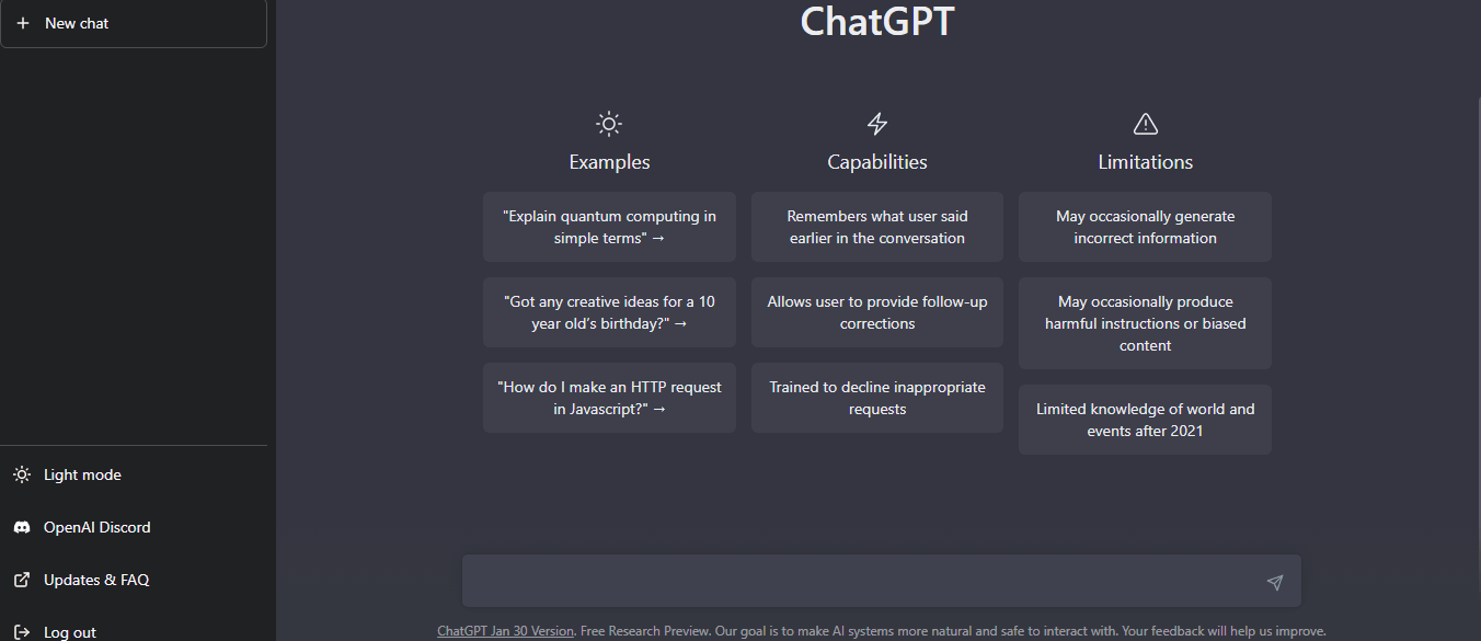 ChatGPT expõe conversas dos usuários