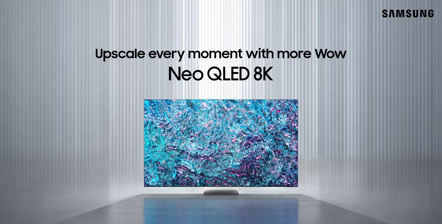 novas TVs Neo QLED 8K, da Samsung.