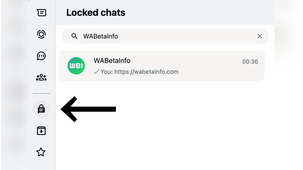 Função de bloquear chats com senha no WhatsApp Web