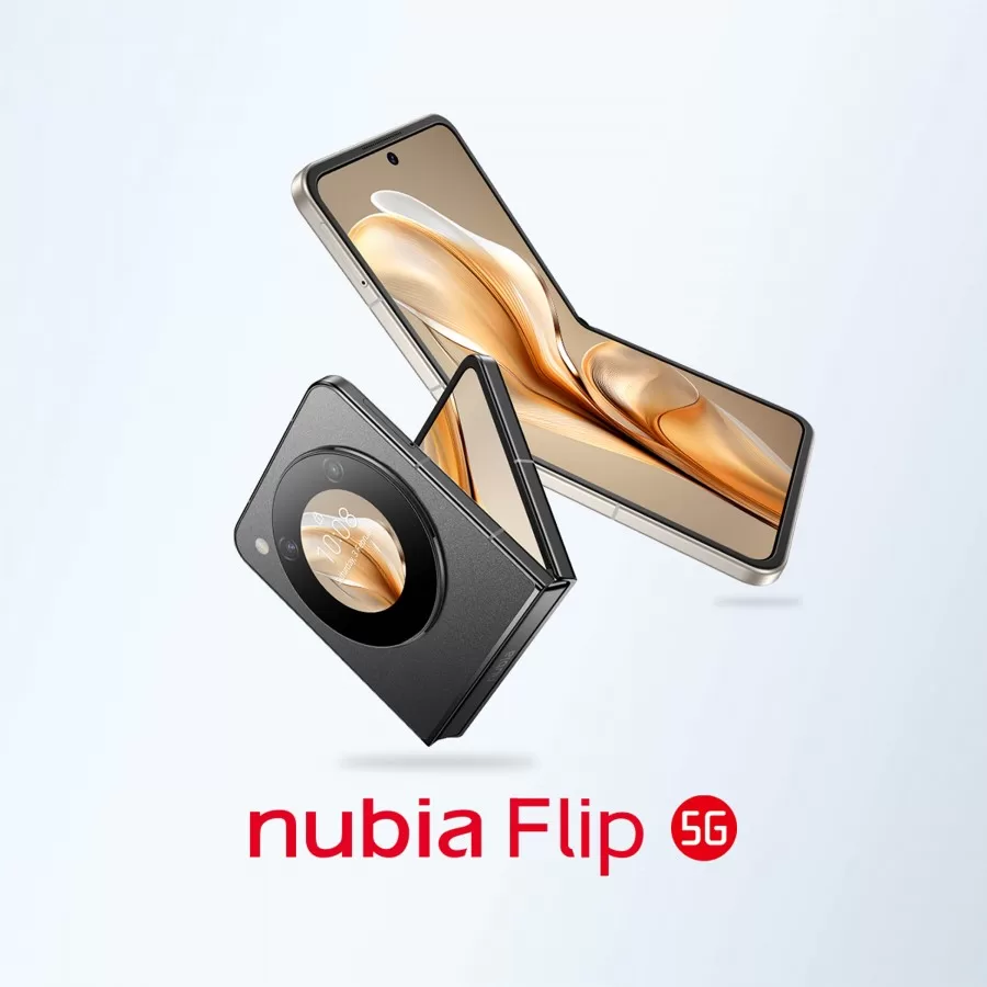 Nubia Flip 5G, celular dobrável mais barato do mundo atualmente.