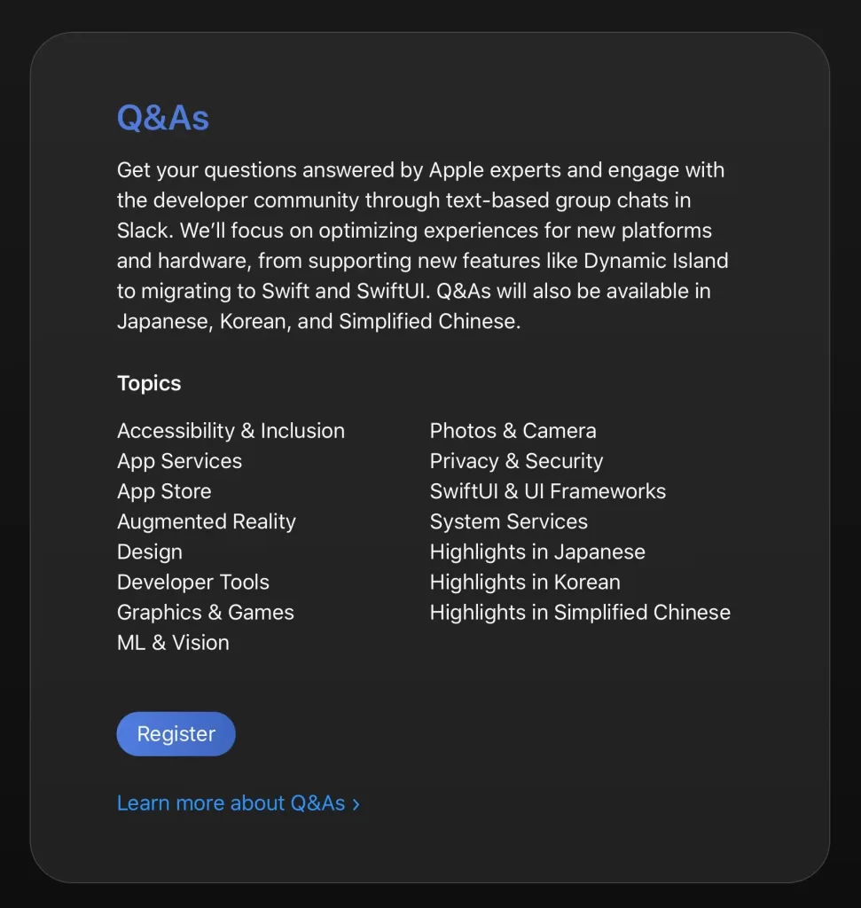 Ask, IA da Apple
