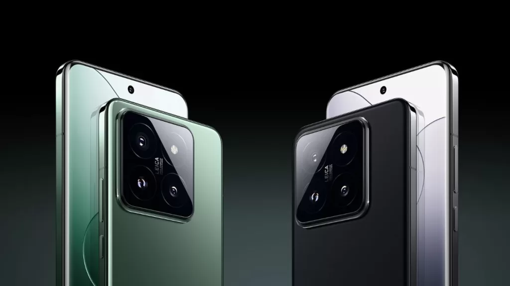 Xiaomi-14-series com módulo de câmera quadrado com cantos arredondados - Imagem: Divulgação