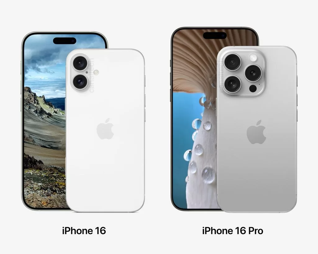 Possível design revelado do novo iPhone 16 e 16 Pro