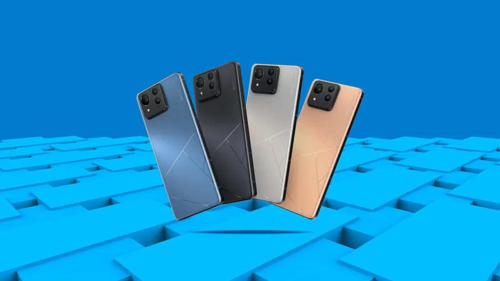 O Zenfone 11 Ultra possui 4 opções de cores