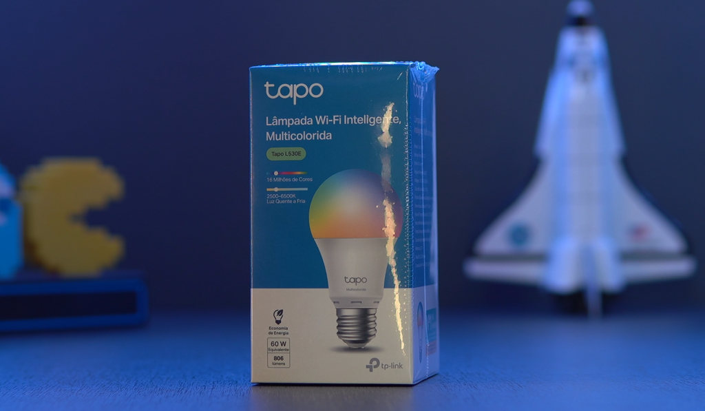 Tapo L530E - Uma lâmpada inteligente colorida RGB