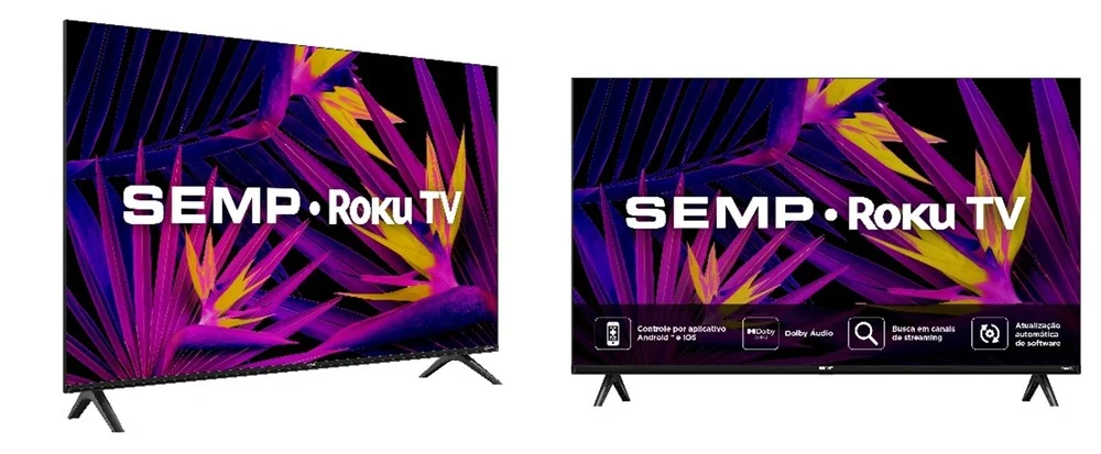 A SEMP R6610 é uma boa opção barata para quem procura uma Smart TV. 