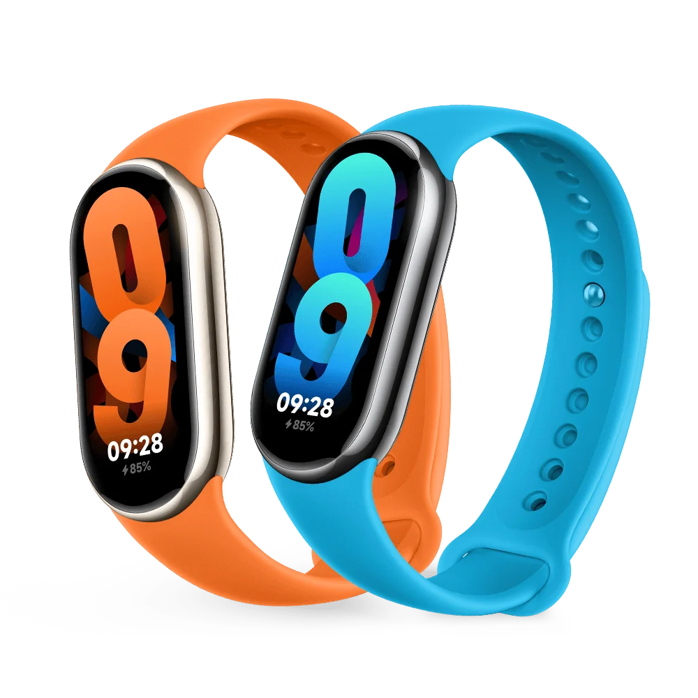 A Mi Band 8 possui uma tela AMOLED de 1,62 polegadas