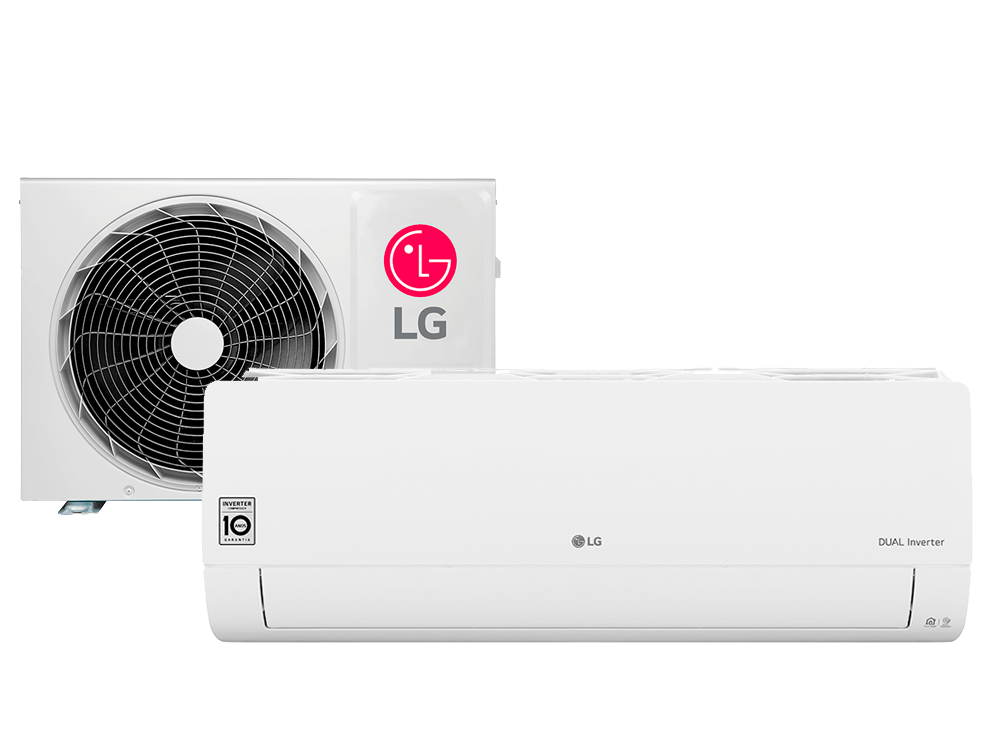 Compre o Ar-Condicionado LG Voice Dual Inverter IA com desconto clicando no link!