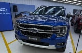 Robôs na fábrica da Ford Ranger e App FordPass